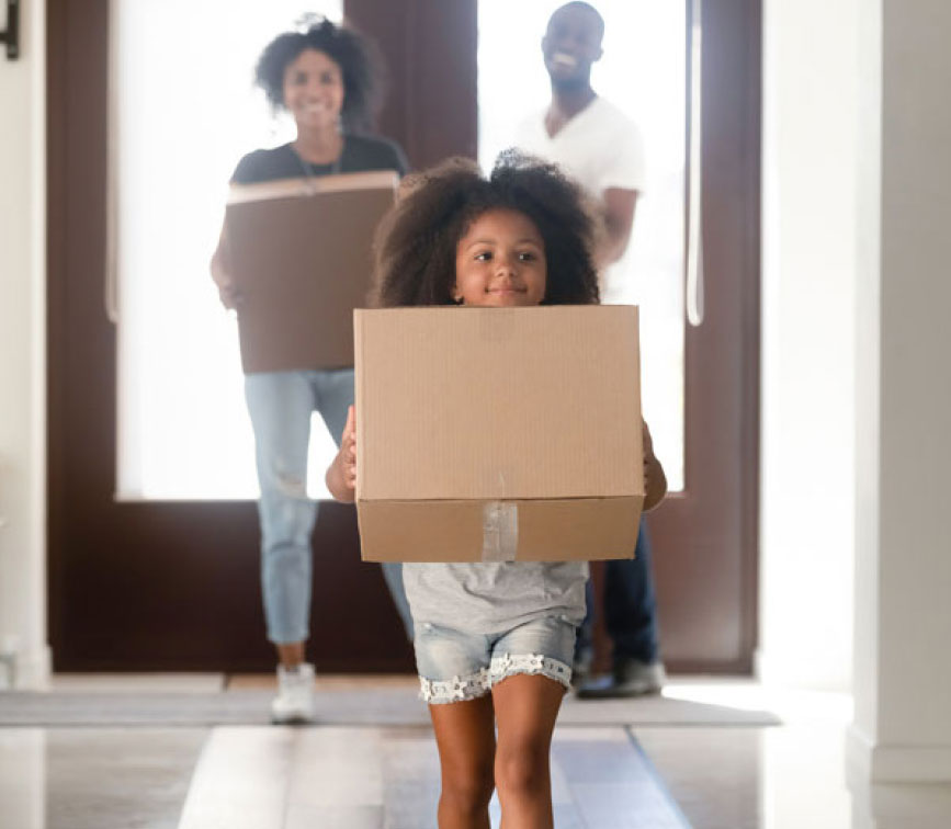 family moving in